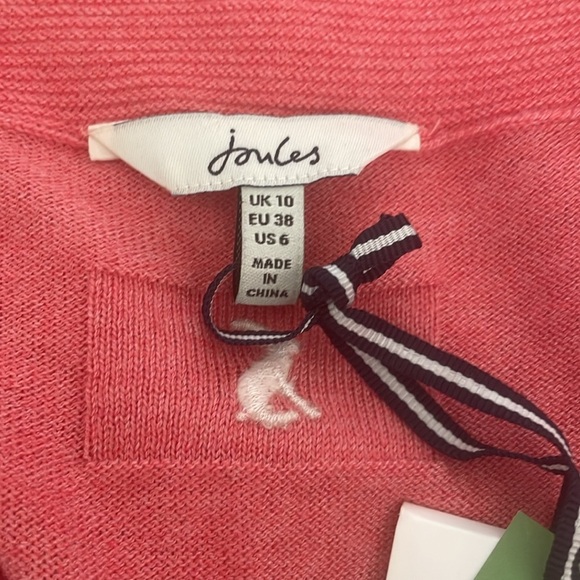 Joules Pink Cotton Sweater - Picture 3 of 3